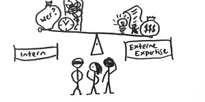 Externe Expertise oder Veränderung intern begleiten?